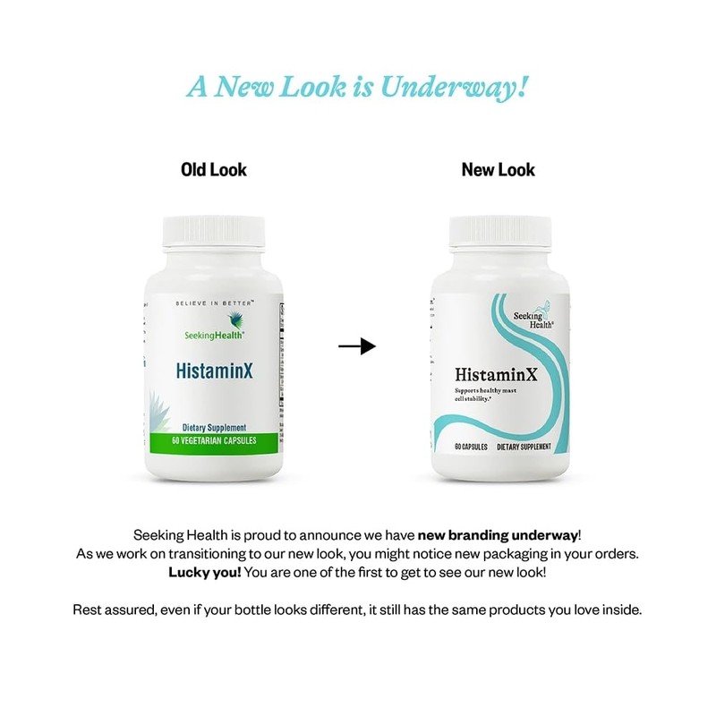Seeking Health HistaminX, Histamine Support with Bioflavonoids, Natural Nettle, Quercetin,