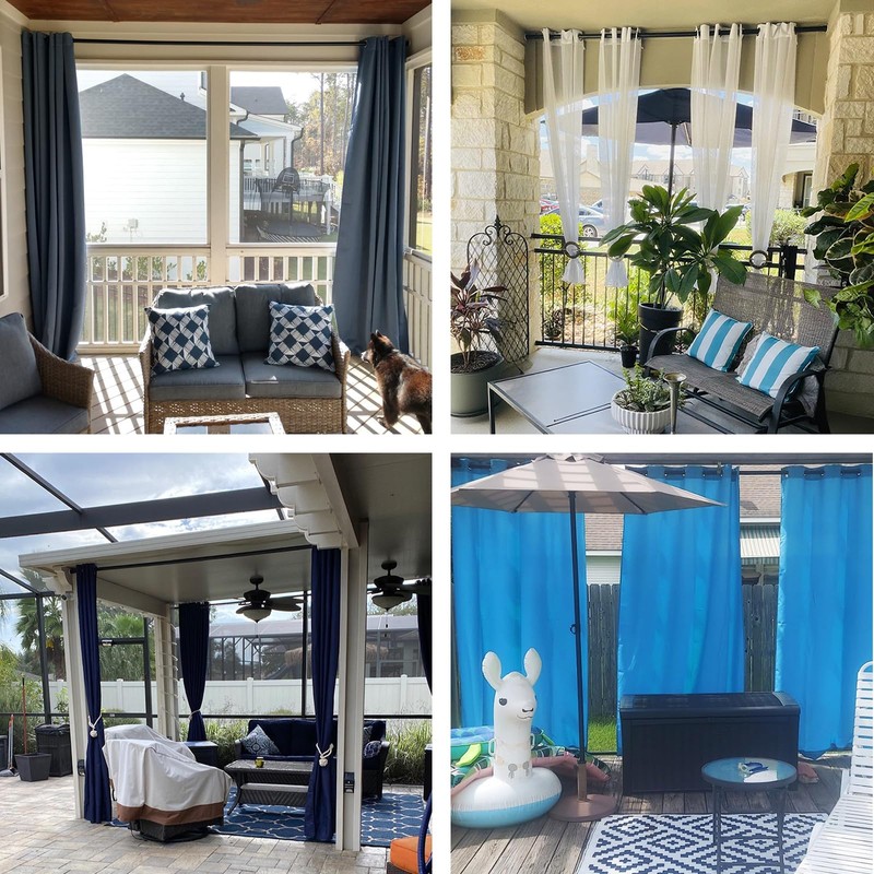 Ginbel Direct Tension Curtain Rod 43 to 122 Inches (3.6