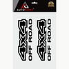 Autodomy 4x4 Off Road SUV Stickers Pack 2 Units for