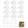 Picture Hanging Kit – Picture Rail Hooks with 12 of