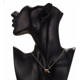 Collar Zodiacal Signo Del Zodíaco Dorado                                                                                                              