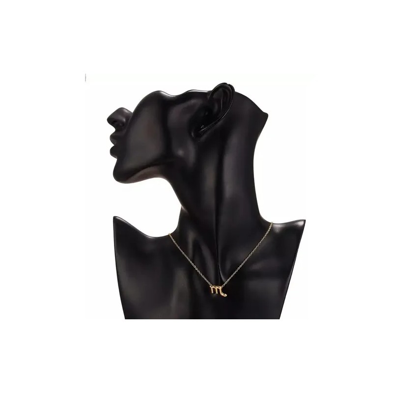 Collar Zodiacal Signo Del Zodíaco Dorado