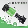 nonarttoy Boat Engine Flush Kit, Boat Hose Quick Release Kit,