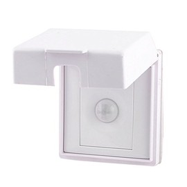 Qtqgoitem White 2 Wire System Save Energy IR Auto Sensor Light Switch 220V 180W (model: 6d1 2b3 d5f 94f d7e)