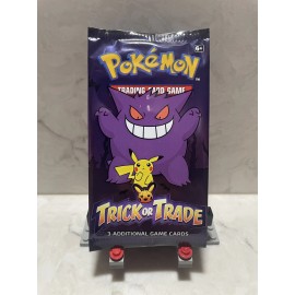 Pokémon Trick or Trade 3 Card Mini Booster Pack Sealed