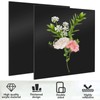 GBACHOOSE 6 Pcs Black Acrylic Sheets, 3mm Black Gloss Acrylic
