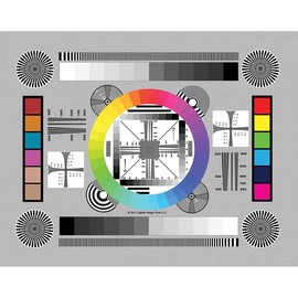 DGK Color Tools High Resolution 8.5x11" Chrome SD Professional Lens Test Chart, 3-Pack