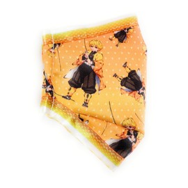 Maskara by BengC Zenitsu Orange KIDS Face Mask with Nose Wire Clip