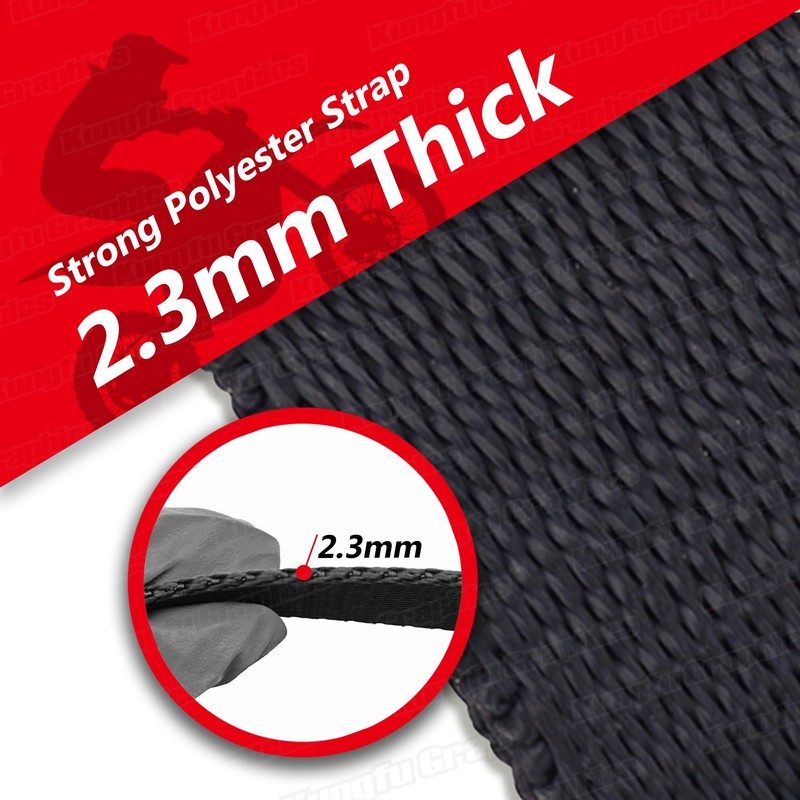 Motorcycle Tow Rope Tie Down Strap Rescue Pull Bundle Belt