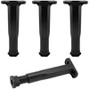 DDHOMIN 4 PCS Adjustable Plastic Support Legs for Bed Frames,
