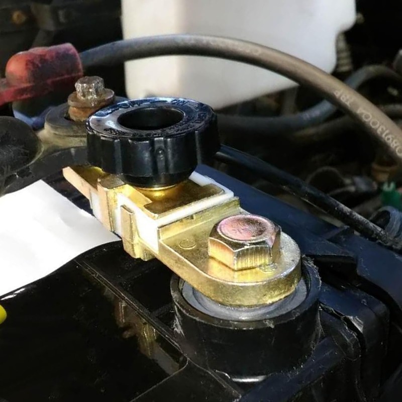 Ampper Side Post Battery Disconnect Switch 12V, Quick Disconnect Battery