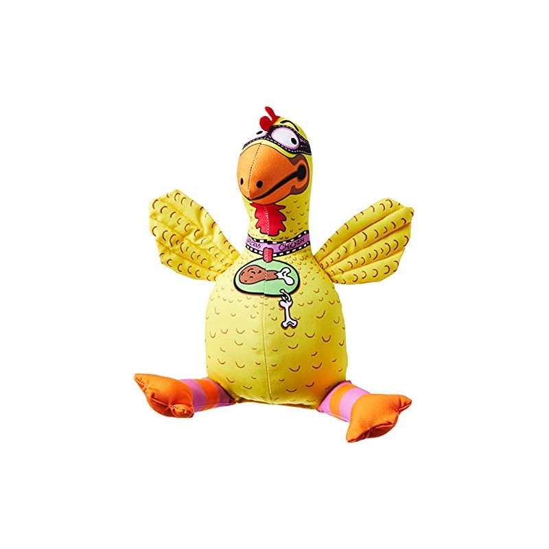 FAT CAT Dog Toys - Barnyard Bullies Plush Dog Toy