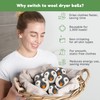 Wool Dryer Balls - No More Dryer Sheets - XL