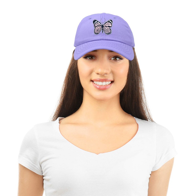 Dalix - Gorro de mujer con diseño de mariposas, color