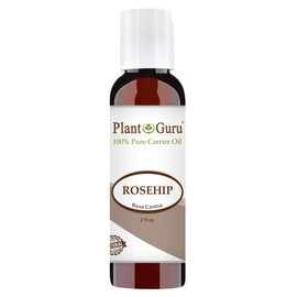 Rosehip Oil 2 oz. Refined and Deodorized 100% Pure Natural - Skin, Body And Face. Great for Hair Growth & More!