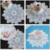 3 PCS Elegant Doyleys,Crocheted Lace Doilies,Round Placemats,Decorative placemats, lace placemats