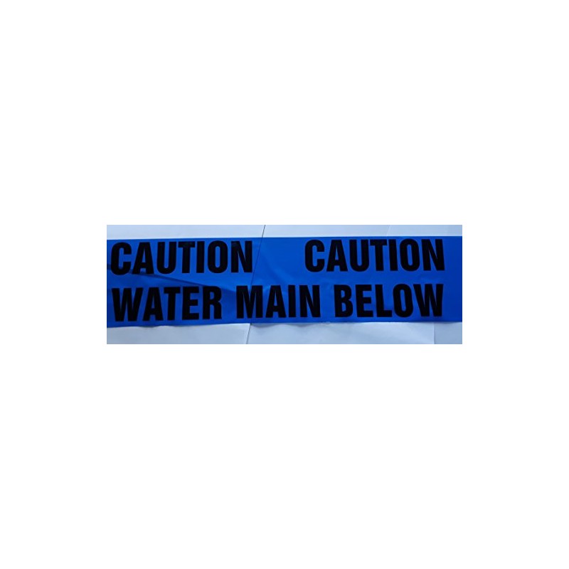 Ali's DIY Caution Water Main Below Warning Tape - 3