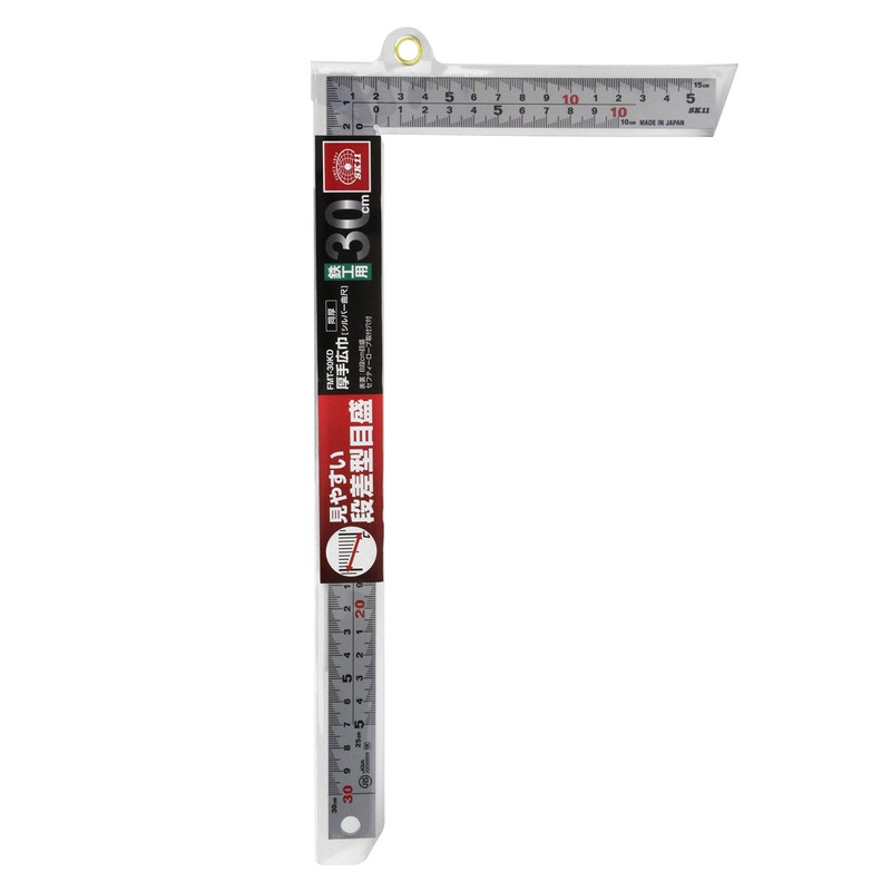SK11 FMT-30KD Curving Scale for Ironworking, 11.8 inches (30 cm),