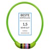 Nean children's-bicycle-cable-lock, number code combination lock in colourful design, 10