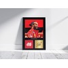 Lewis Hamilton Gift Signed A4 Print Display Unframed Lewis Hamilton