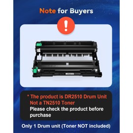 DR2510 Drum Compatible Brother DR2510 Drum for TN-2510XL Brother MFC-L2835DW Toner MFC-L2827DW MFC-L2800DW DCP-L2660DW DCP-L2620DW DCP-L2627DW MFC-L2860DW L2835DW