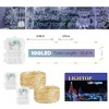 LIGHTOP Fairy Lights Battery Operated String Lights 2 Pack 100