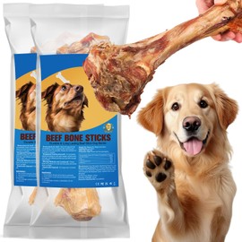 2PCS Juguete Masticable para Perros en Forma de Hueso, Textura Dental para Cachorros y Adultos, Limpieza Dental y Entrenamiento