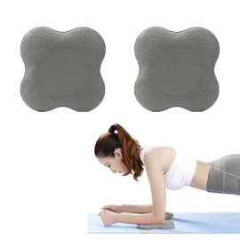 RICISUNG Knee Mat, Set of 2, Elbow Pads, Yoga Mat, Elbow Pads, Thick Kneepad, Knee Protection, Lightweight, Durable, Anti-Slip, Injury Prevention, Shock Absorption, Muscle Training, Stretching,