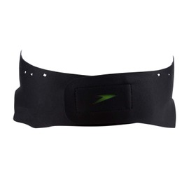 Speedo Womens Hydrasport Headband, Black/Bright Zest