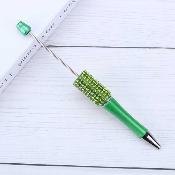 7 Pens Rhinestone Beadable Pens WHOLESALE BULK Beaded Ballpoint Pen