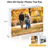 2 Pack 4x6 Acrylic Picture Frames - 20% Thicker Double