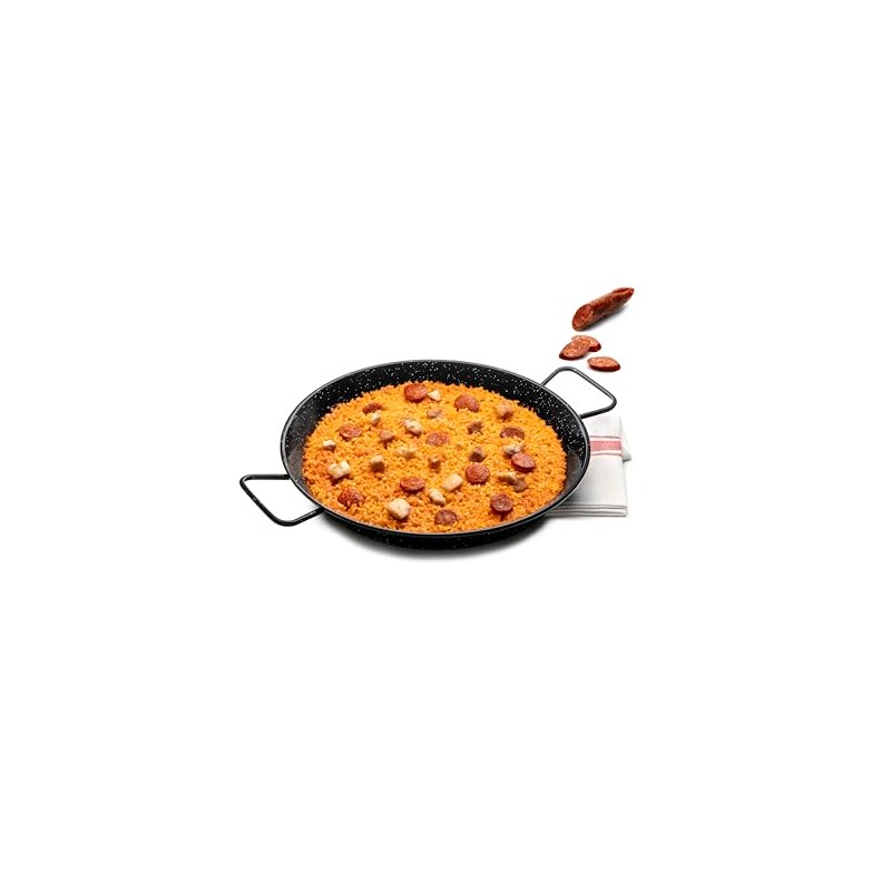 Carmencita. Dry Meat and Chorizo Paella Stock sachet. 4 servings.