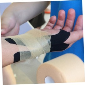 LALAFINA 1roll Sponge Sports Wrap for Athletes Tape for Joints for Football Basketball Yoga Running Skin-friendly Performance