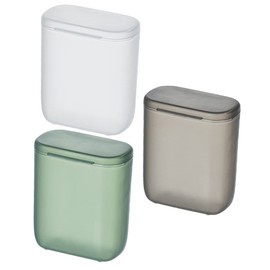 KOMBIUDA 3Pcs Small Plastic Storage Boxes with Lid Organizer for Beads and Cables Portable Travel Container Lightweight Storage for Small Items Dustproof Design