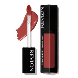 Revlon ColorStay Satin Ink Long Lasting Lipstick with Vitamin E, 013 Holy