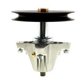 q&p Outdoor Power 46 Inch Deck Spindle Assembly Replace MTD 618-05078 918-05078A Stens 285-167 with 4bolts 80-11-798 FMTD Columbia ZT-S46 Craftsman Z6400 Murray M200-4 Holes Tapped for Easier Inst