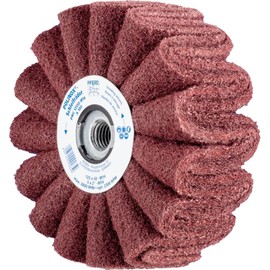 Polinox grinding wheel with thread PNG - diameter 125 mm, width 50 mm, RPM: 3,800, thread: M14 - grain size 180