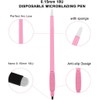 10 Lápices Desechables de Microblading para Cejas: Herramienta Manual de