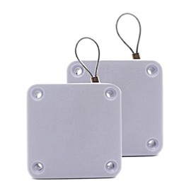 Tiardey 2pcs White Multifunctional Punch-Free Automatic Sensor Door Closer Kits,Residential Commercial Auto Door Closer with Drawstring - 120cm/47inch