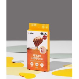 PAULMEDISON Kit Trouble Patch 68 sheets 4167058 Carederm Thin Spot Patch Honey 1 pc / PAULMEDISON 키트 트러블패치 68매 4167058 케어덤씬스팟패치허니 1개