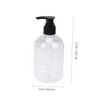 NOLITOY Multi-Purpose 350ml Lotion Jars Reusable Toiletry Bottles Travel-Friendly Containers