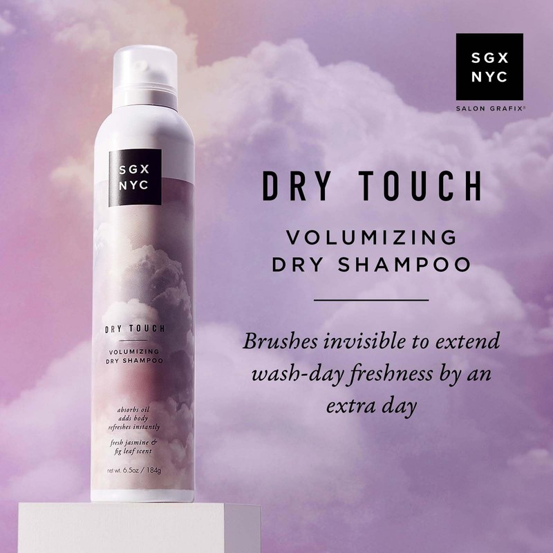 SGX NYC Dry Touch Volumizing Dry Shampoo - Paraben Free,