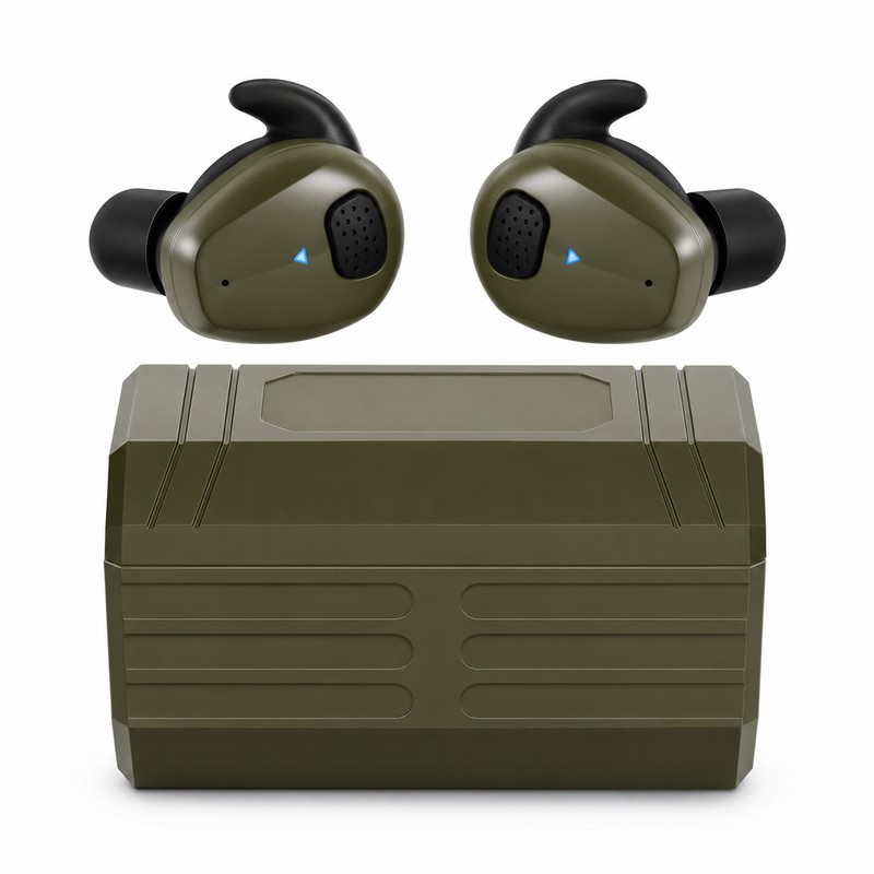 Shooting Earplugs for Hearing Protection – Bluetooth Noise Reduction Earbuds
