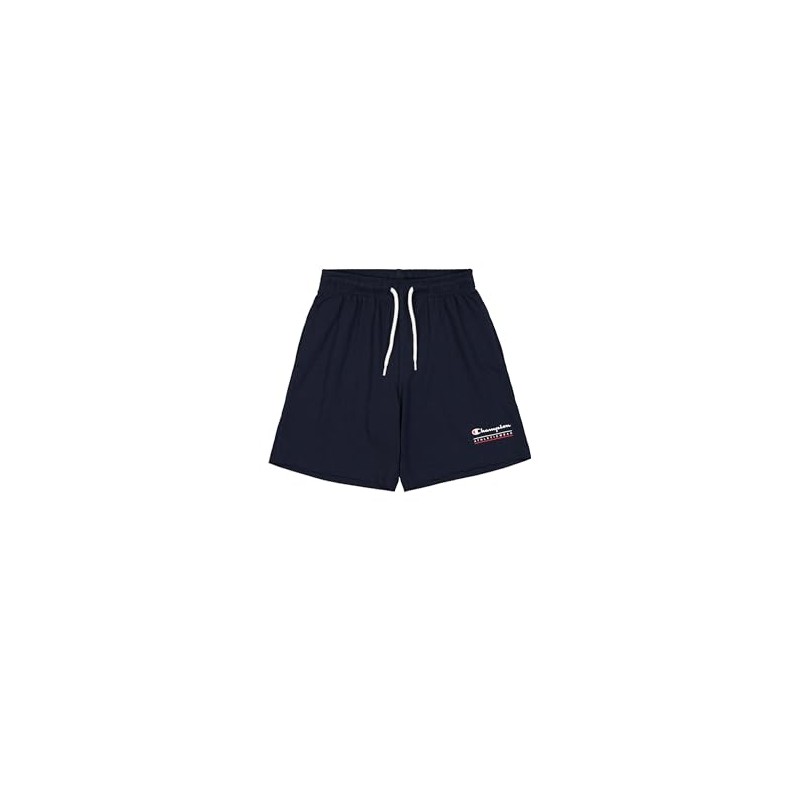 Champion Boys' Legacy Boy-Graphic Shorts Pants, Blue (Bs501)