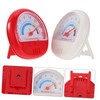 FUNOMOCYA 2 Pcs Fridge Temperature Gauge Practical Plastic Thermometers for