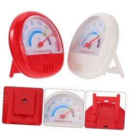 FUNOMOCYA 2 Pcs Fridge Temperature Gauge Practical Plastic Thermometers for Accurate Measuring Freezer Kitchen Scale for Easy Reading Safe and Design