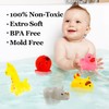 DERAYEE Bath Toys, 17 Pieces Bath Toys for Kids, Various