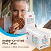Lieber's Milk Chocolate Rice Cakes, Snack Pack, Gift Pack, Kosher