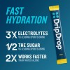 ORS DripDrop Electrolyte Powder 16 Pack Travel Hydration Drink Mix