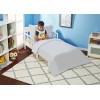 Everyday Kids 4 Piece Toddler Bedding Set - Solid Grey